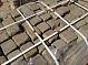 Брусчатка из песчаника колотая галтованная 7-10см  цвет: серо-зеленый