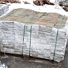 Плитка из песчаника 2см  цвет: серо-зеленый