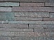 Обрезь из песчаника "Лапша" 1,5-6см (сверчок) цвет: терракотово-красный